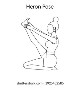 Yoga-Workshop für Heron-Pose