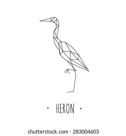 Royalty Free Origami Heron Stock Images Photos Vectors