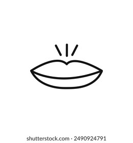 Logo del virus del herpes en forma de Vector