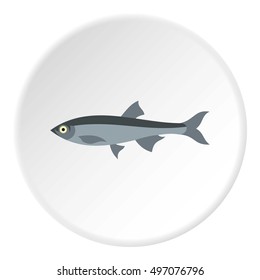 Herring icon. Flat illustration of herring vector icon for web