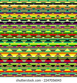 Herringbone aztec pattern. Seamless quilting design background. Vector image