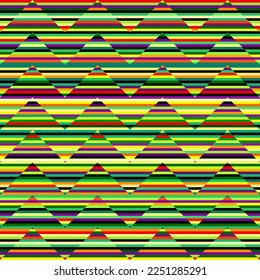Patrón azteca de herringbone. Fondo de diseño de edredón sin inconvenientes. Imagen del vector