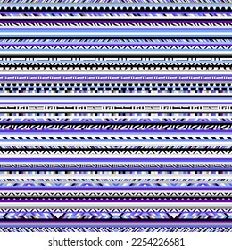 Herringbone aztec pattern. Seamless quilting design background. Vector image