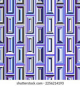 Herringbone aztec pattern. Seamless quilting design background. Vector image