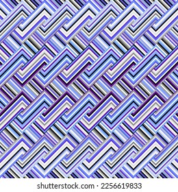 Herringbone aztec pattern. Seamless quilting design background. Vector image