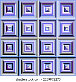 Herringbone aztec pattern. Seamless quilting design background. Vector image