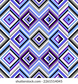 Herringbone aztec pattern. Seamless quilting design background. Vector image