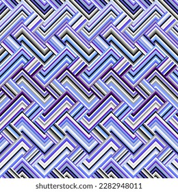 Herringbone aztec pattern. Seamless quilting design background. Vector image
