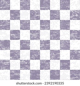 Herringbone checked pattern in light color theme. Textile fabric with zigzag texture with white background.simple textured Herringbone pattern.