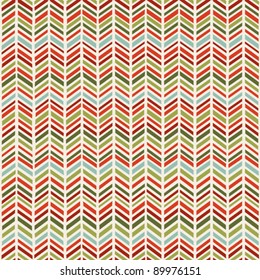 Herringbone Christmas seamless pattern