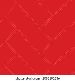 Herringbone grunchy pattern in red and pink