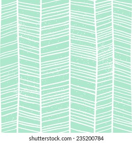 Herringbone hand-drawn seamless pattern