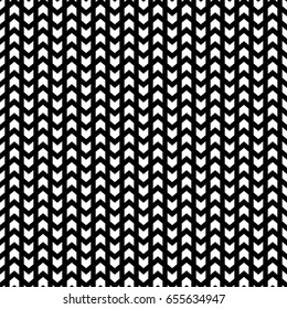 Herringbone motif. Zigzag lines. Jagged stripes. Seamless surface pattern design with triangular waves ornament. Repeated chevrons wallpaper.