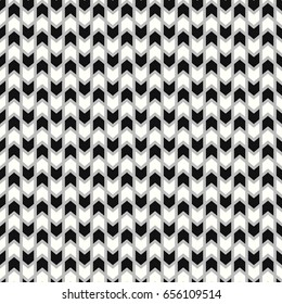Herringbone motif. Zigzag lines. Jagged tooth. Seamless surface pattern design with triangular waves ornament. Repeated chevrons wallpaper. Digital paper for page fills, web designing, textile print.