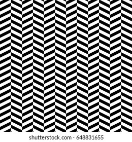 Herringbone motif. Zigzag weaving lines. Jagged strokes. Seamless surface pattern design with parallelogram blocks ornament. Mosaic parquet wallpaper. Digital paper, page fills, textile print. Vector