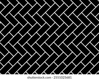 Herringbone Pattern, Brick or Paving Block Motif, can use for Decoration, Background, Carpet, Ornate, Tile, Floor, Wallpaper, Wrapping, Fashion, Fabric, Interior, Exterior or Graphic Design Element