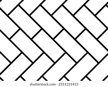 Herringbone Pattern, Brick or Paving Block Motif, can use for Decoration, Background, Carpet, Ornate, Tile, Floor, Wallpaper, Wrapping, Fashion, Fabric, Interior, Exterior or Graphic Design Element