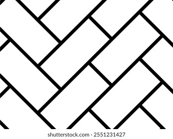 Herringbone Pattern, Brick or Paving Block Motif, can use for Decoration, Background, Carpet, Ornate, Tile, Floor, Wallpaper, Wrapping, Fashion, Fabric, Interior, Exterior or Graphic Design Element