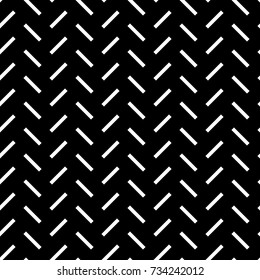 Herringbone pattern. Rectangles slabs tessellation. Seamless surface design with slanted blocks tiling. Floor cladding bricks. Repeated tiles ornament background. Mosaic motif. Pavement wallpaper.