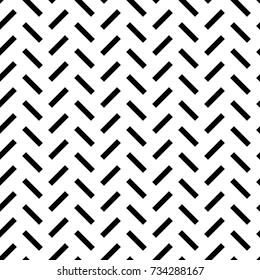 Herringbone pattern. Rectangles slabs tessellation. Seamless surface design with slanted blocks tiling. Floor cladding bricks. Repeated tiles ornament background.