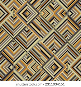Herringbone-Muster. Nahtlose geometrische Art Deco-Design Hintergrund. Vektorbild