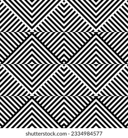 Patrón de hueso de arenque. Fondo de diseño Art Déco geométrico sin inconvenientes. Imagen del vector