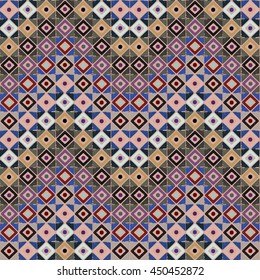 Herringbone seamless pattern. Chevron print, patchwork, carpet, rug, abstract geometric ornament. Background texture, medallion, tile, waves, zig zag shapes