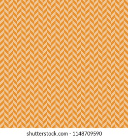 Herringbone Seamless Pattern - Tinted orange and white herringbone texture