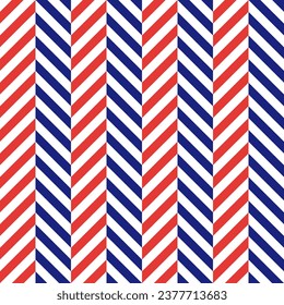 Herringbone vector pattern. 4th of July herringbone pattern. Seamless geometric pattern for clothing, wrapping paper, backdrop, background, gift card.