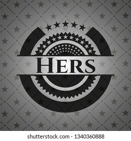 Hers realistic dark emblem