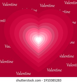 herts abstract valentine's day love