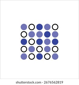 ícones heterogêneos. vetor colorido simples