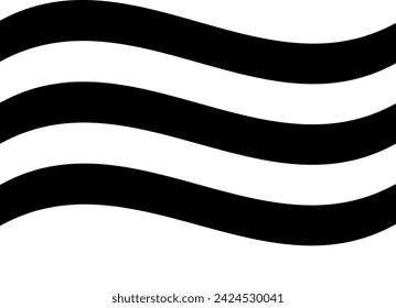 Heterosexual Pride Flag in shape. LGBT flag.