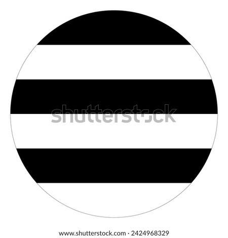 Heterosexual Pride Flag in shape. LGBT flag.