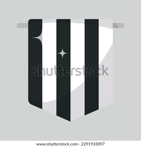 Heterosexual Pride Flag vector illustration. Colorful striped flag icon. Pride month illustration. Vector stock illustration