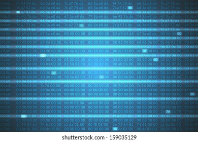 hex codes vector background, eps10 vector