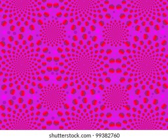 Hex Wheel Wonder   (motion illusion)