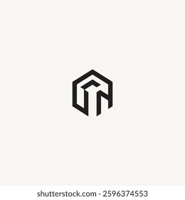 HexaFlow logo for icon design