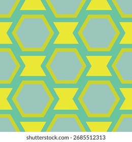 Hexagan design de padrão sem costura, Terno para design de pacote, papel de parede, impressão de moda, papel de parede de habitação, arty-crafty. 