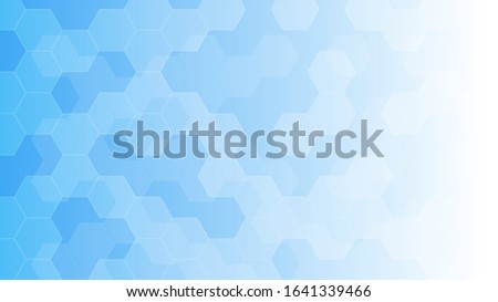 Hexagon abstract bacground. Modern pattern design. Technology geometric style vector illustration. Business futuristic template. Digital creative banner. Art tech wallpaper. Science future texture.
