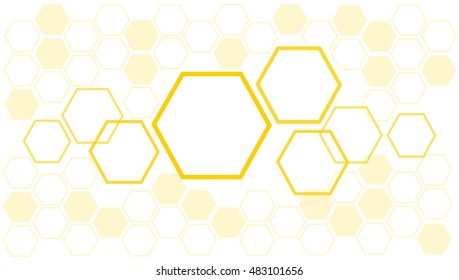 hexagon abstract background