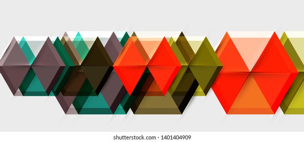 Hexagon abstract background, geometrical modern template, vector business presentation wallpaper design
