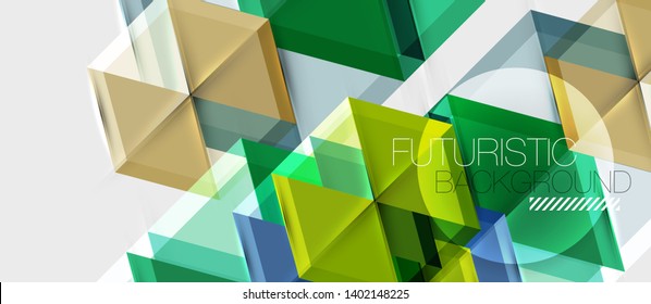 Hexagon abstract background, geometrical modern template, vector business presentation wallpaper design