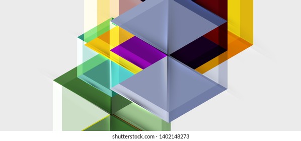 Fondo abstracto hexagonal, plantilla geométrica moderna, diseño de fondo de pantalla de presentación de negocio vectorial