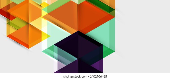 Hexagon abstract background, geometrical modern template, vector business presentation wallpaper design