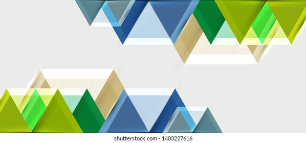 Hexagon abstract background, geometrical modern template, vector business presentation wallpaper design
