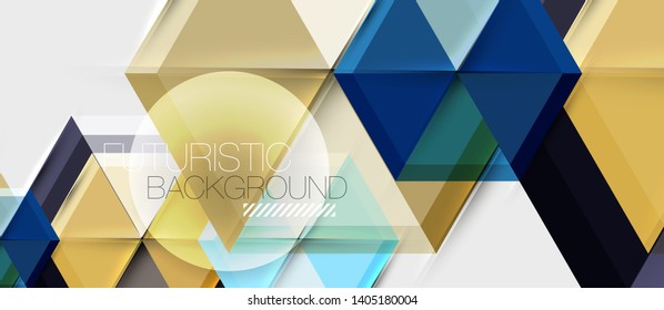 Hexagon abstract background, geometrical modern template, vector business presentation wallpaper design