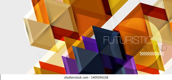 Fondo abstracto hexagonal, plantilla geométrica moderna, diseño de fondo de pantalla de presentación de negocio vectorial