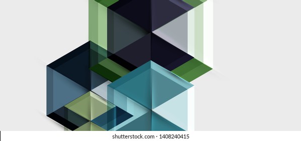 Hexagon abstract background, geometrical modern template, vector business presentation wallpaper design