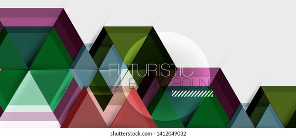Hexagon abstract background, geometrical modern template, vector business presentation wallpaper design